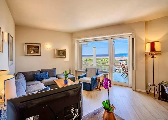 Private Terrace By The Sea, In The Heart Of * Sanremo